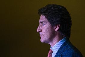 Prime Minister Trudeau Connects With Supporters At Edmonton Fundraiser