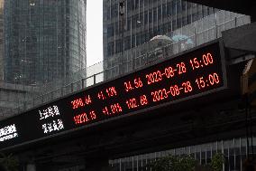 Shanghai Lujiazui Stock Index Data
