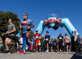 CANADA-TORONTO-SUPERPOWER 5K RUN