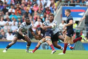 England  against Fiji  - International