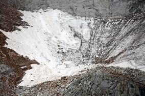 Mountain Glacier In Aba, China