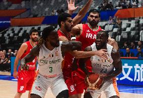(SP)INDONESIA-JAKARTA-BASKETBALL-FIBA WORLD CUP-GROUP G-CIV VS IRI