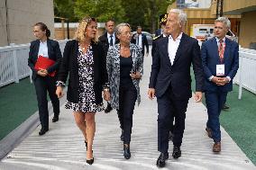 Elisabeth Borne at the MEDEF meeting - Paris