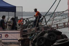 Ocean Viking Rescue Ship Saves 439 Migrants Disembark In Naples