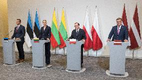 Meeting of Poland And The Baltic States Interior Ministers