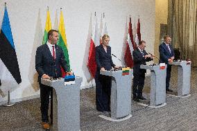 Meeting of Poland And The Baltic States Interior Ministers