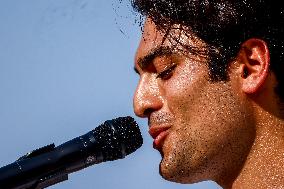 Matteo Bocelli Street Performance In Krakow, Poland