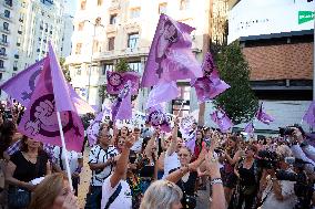 Women March In Support of Jenni Hermoso - Spain