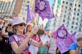 Women March In Support of Jenni Hermoso - Spain