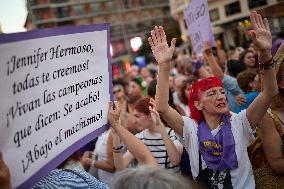 Women March In Support of Jenni Hermoso - Spain