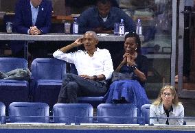 Obamas Attend US Open - NYC