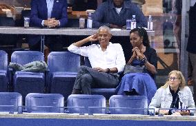 Obamas Attend US Open - NYC