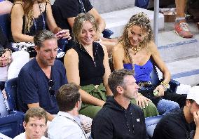 Tsitsipas's Girlfriend Paula Badosa At The US Open - NYC