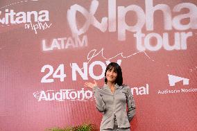 Aitana Press Conference - Mexico