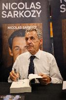 Nicolas Sarkozy Book Signing - Arcachon