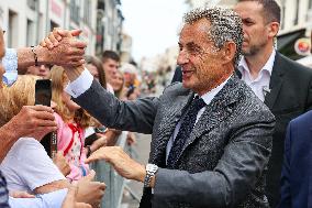 Nicolas Sarkozy Book Signing - Arcachon