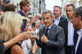 Nicolas Sarkozy Book Signing - Arcachon