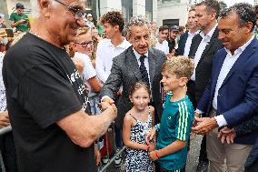 Nicolas Sarkozy Book Signing - Arcachon