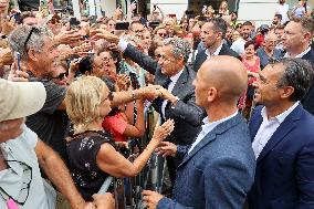 Nicolas Sarkozy Book Signing - Arcachon