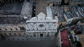 Drone View Of Lecce, Italy