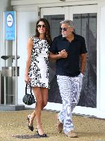 Venice - George And Amal Clooney Arrives At The Festival