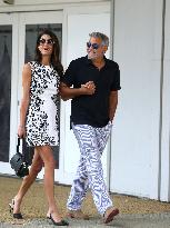 Venice - George And Amal Clooney Arrives At The Festival