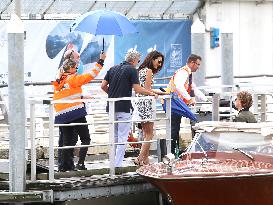 Venice - George And Amal Clooney Arrives At The Festival