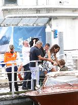 Venice - George And Amal Clooney Arrives At The Festival