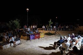 Euclid Tsakalotos Gives A Speech In Chania