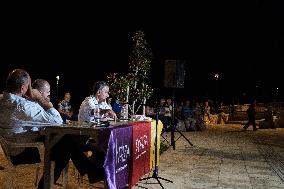 Euclid Tsakalotos Gives A Speech In Chania