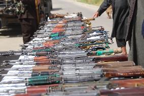 AFGHANISTAN-BALKH-WEAPONS