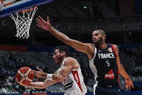 (SP)INDONESIA-JAKARTA-BASKETBALL-FIBA WORLD CUP-GROUP H-LBN VS FRA