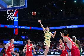 (SP)JAPAN-OKINAWA-BASKETBALL-FIBA WORLD CUP-GROUP E-AUS VS JPN