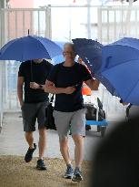 Tim Cook Leaves Venice - Italy