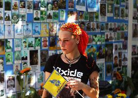 Day Of Remembrance Of The Defenders Of Ukraine In Kyiv, Amid Russia's Invasion Of Ukraine