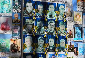 Day Of Remembrance Of The Defenders Of Ukraine In Kyiv, Amid Russia's Invasion Of Ukraine
