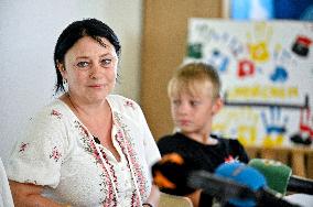 Stepanenko family back in Ukraine after year-long rehabilitation in USA