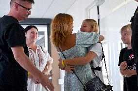 Stepanenko family back in Ukraine after year-long rehabilitation in USA