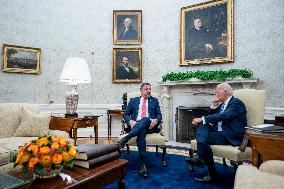 US President Joe Biden meets with Costa Rican President Rodrigo Chaves Robles