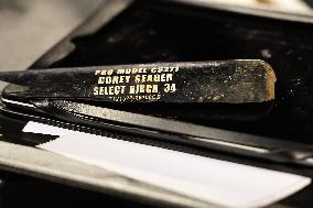 Texas Rangers Corey Seager Broken Bat