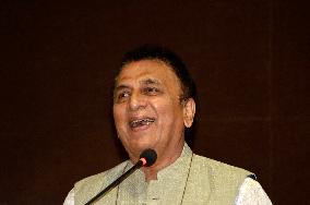 Sunil Gavaskar In Mumbai