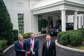 US President Joe Biden meets with Costa Rican President Rodrigo Chaves Robles