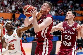 (SP)INDONESIA-JAKARTA-FIBA BASKETBALL-WORLD CUP 2023-GROUP H-CAN VS LAT