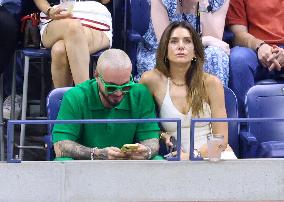 J Balvin Attends US Open - NYC