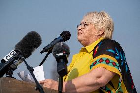 Indigenous Nations Hold A Media Event - Saskatchewan