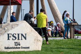 Indigenous Nations Hold A Media Event - Saskatchewan