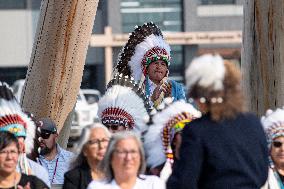 Indigenous Nations Hold A Media Event - Saskatchewan