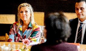 Queen Maxima Visits Mental Health Program - Rotterdam