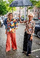 Queen Maxima Visits Mental Health Program - Rotterdam