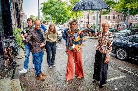 Queen Maxima Visits Mental Health Program - Rotterdam